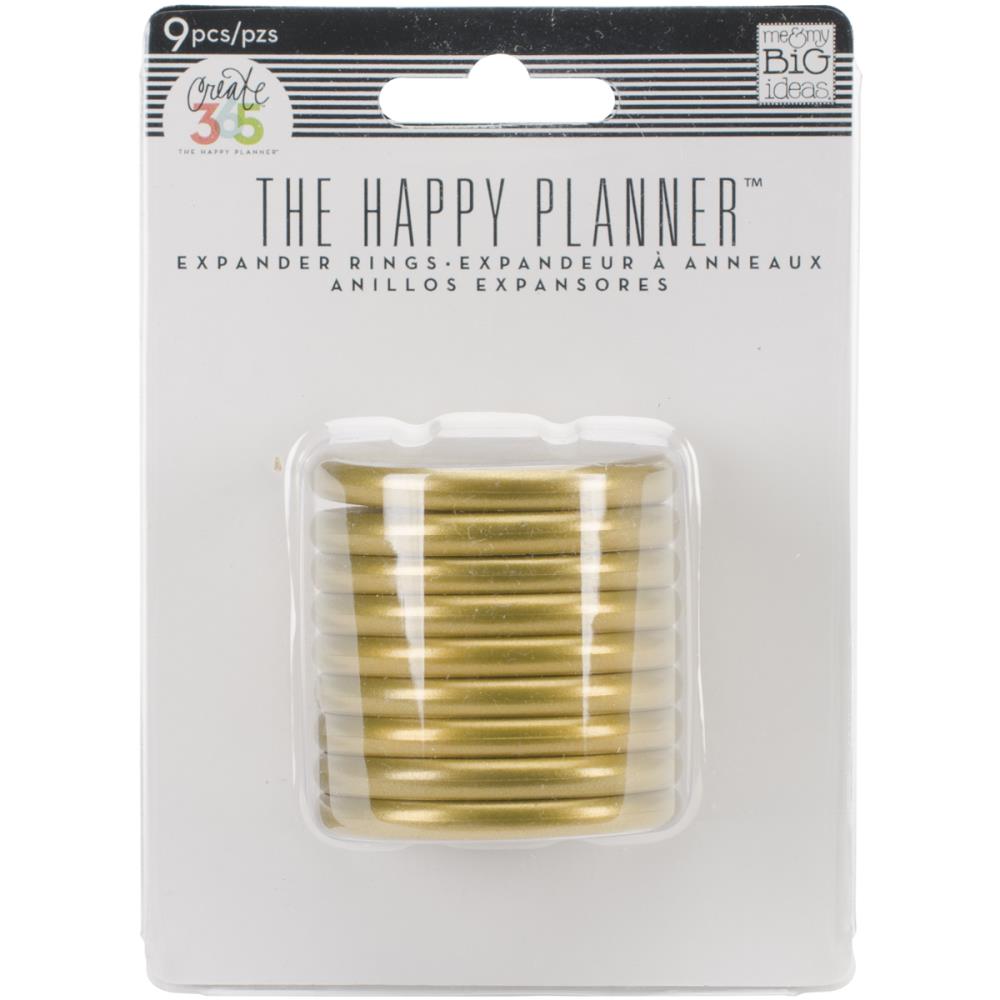 Me and my big ideas - Happy Planner disc - Gold 1,75"