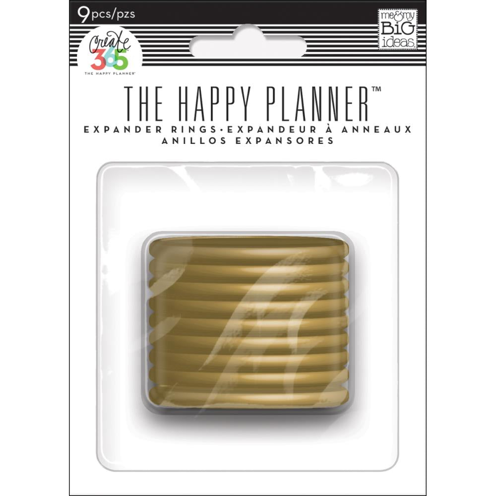 Me and my big ideas - Happy Planner disc - Gold 1,75"