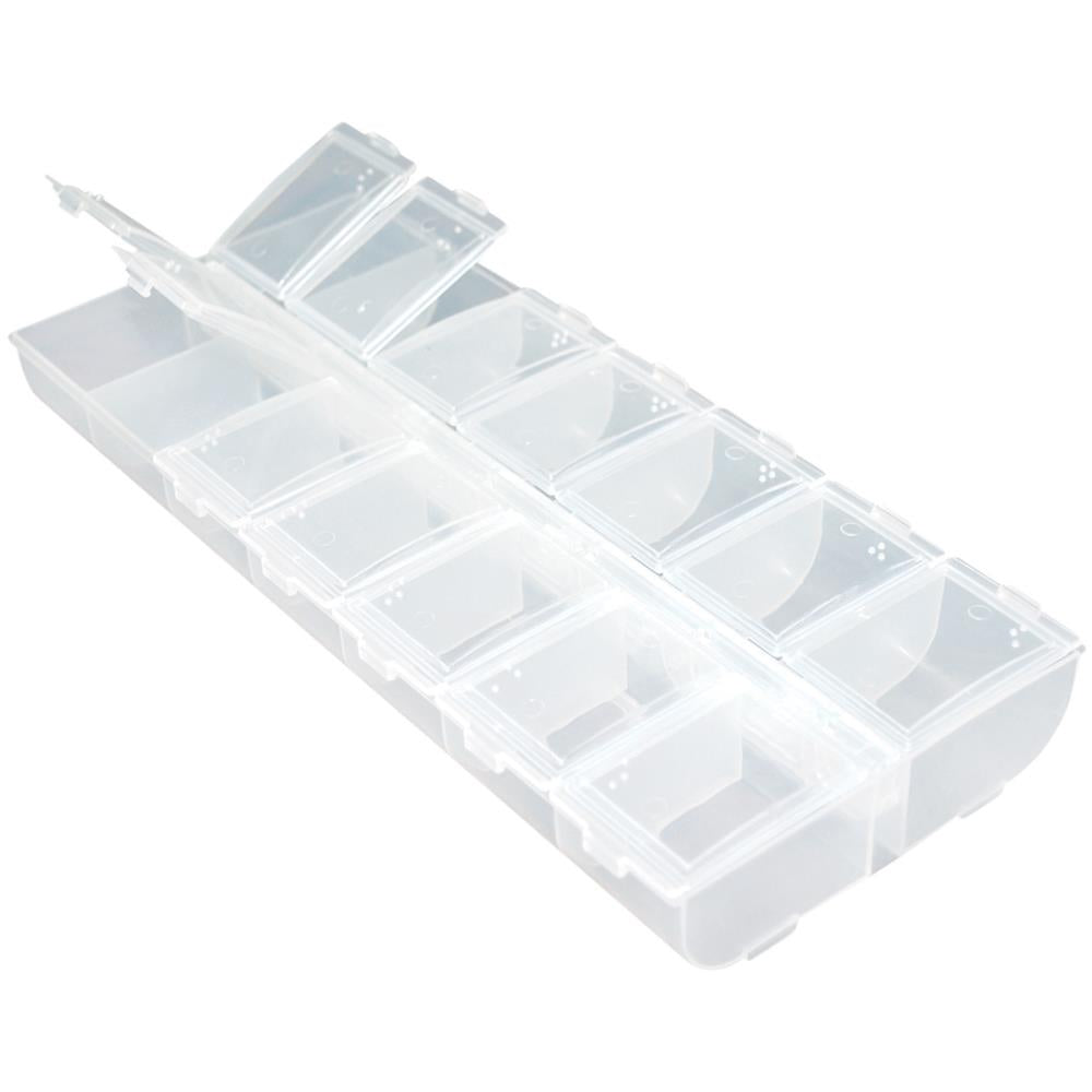 Organizer box with 14 compartments