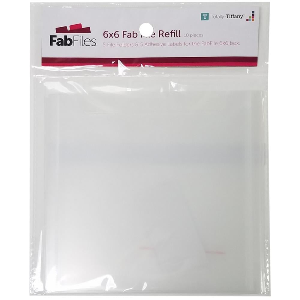 Totally Tiffany - Fab Files - File Refill Pockets - 6 x 6"