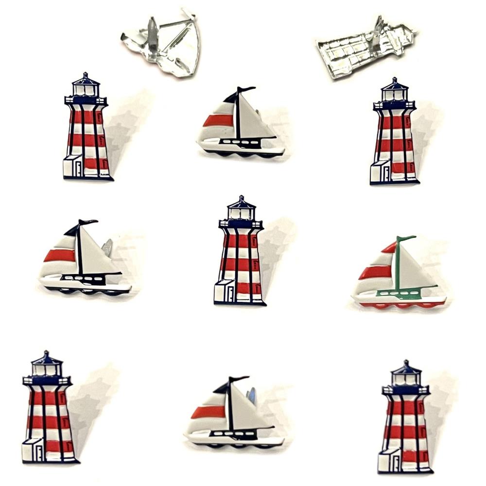Eyelet Outlet - Brads - Boat & Lighthouse
