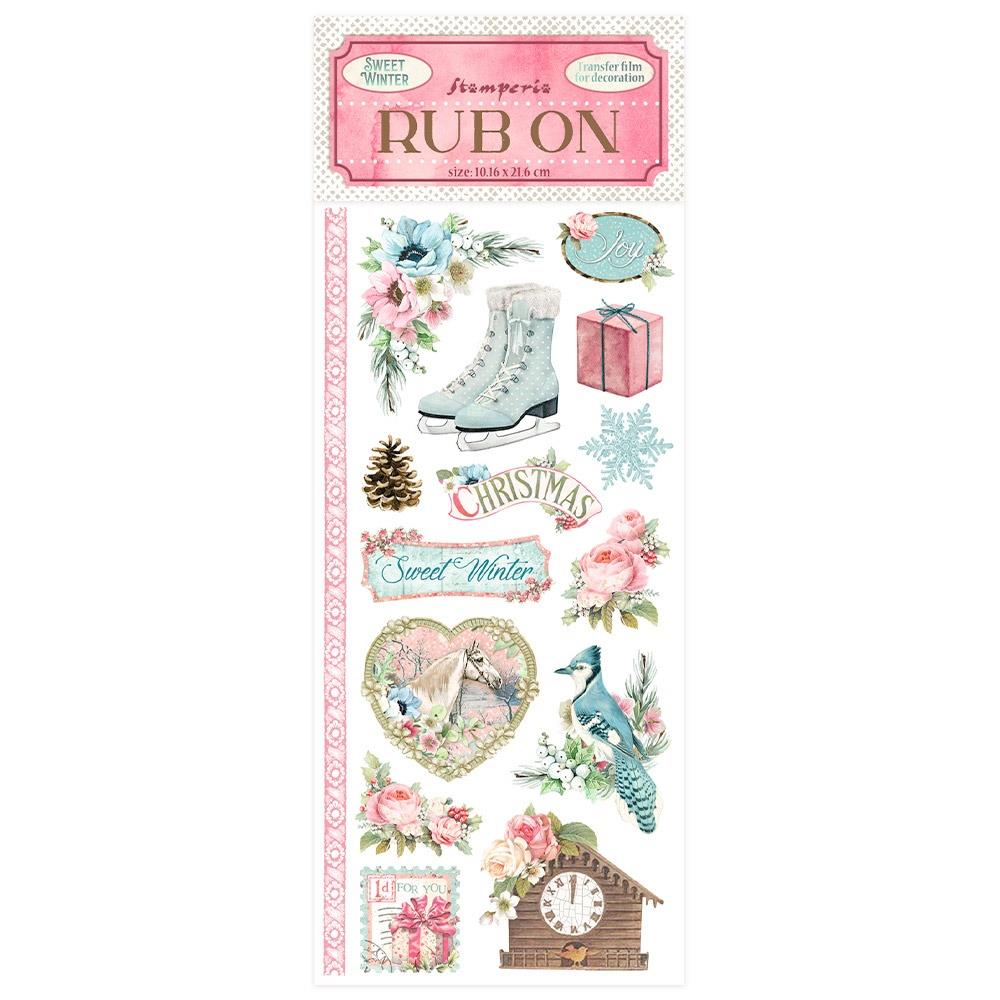 Stamperia - Rub Ons - Sweet Winter