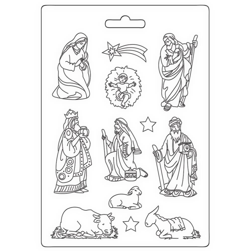 Stamperia  - Soft Mould -  Bethlehem