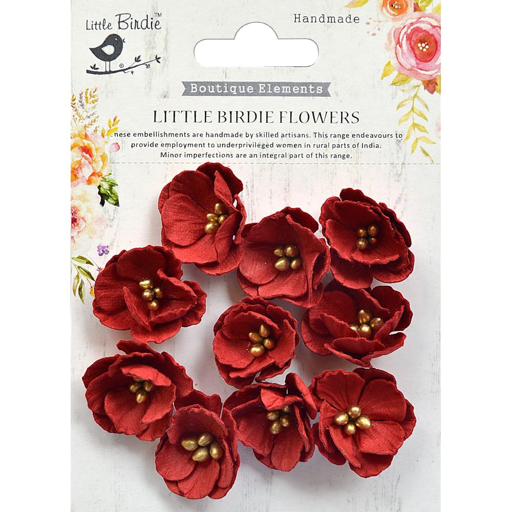 Little Birdie - Flowers - Embossed Daisies