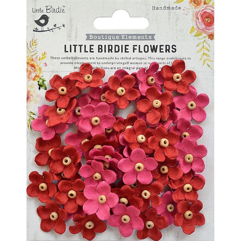 Little Birdie - Beaded Blooms - paper flowers - Candy Mix