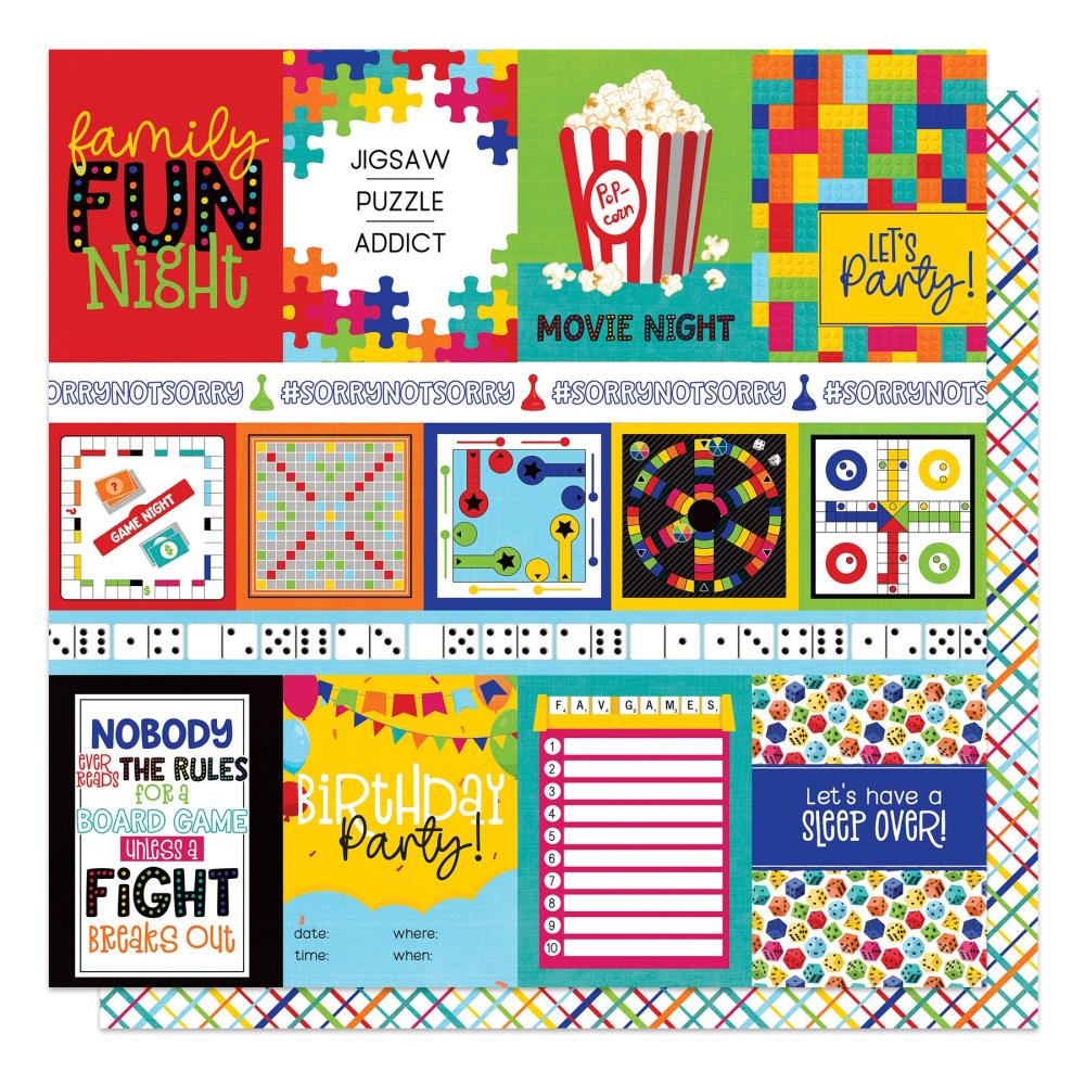 Photoplay - Family Fun Night Collection  -   12 x 12"