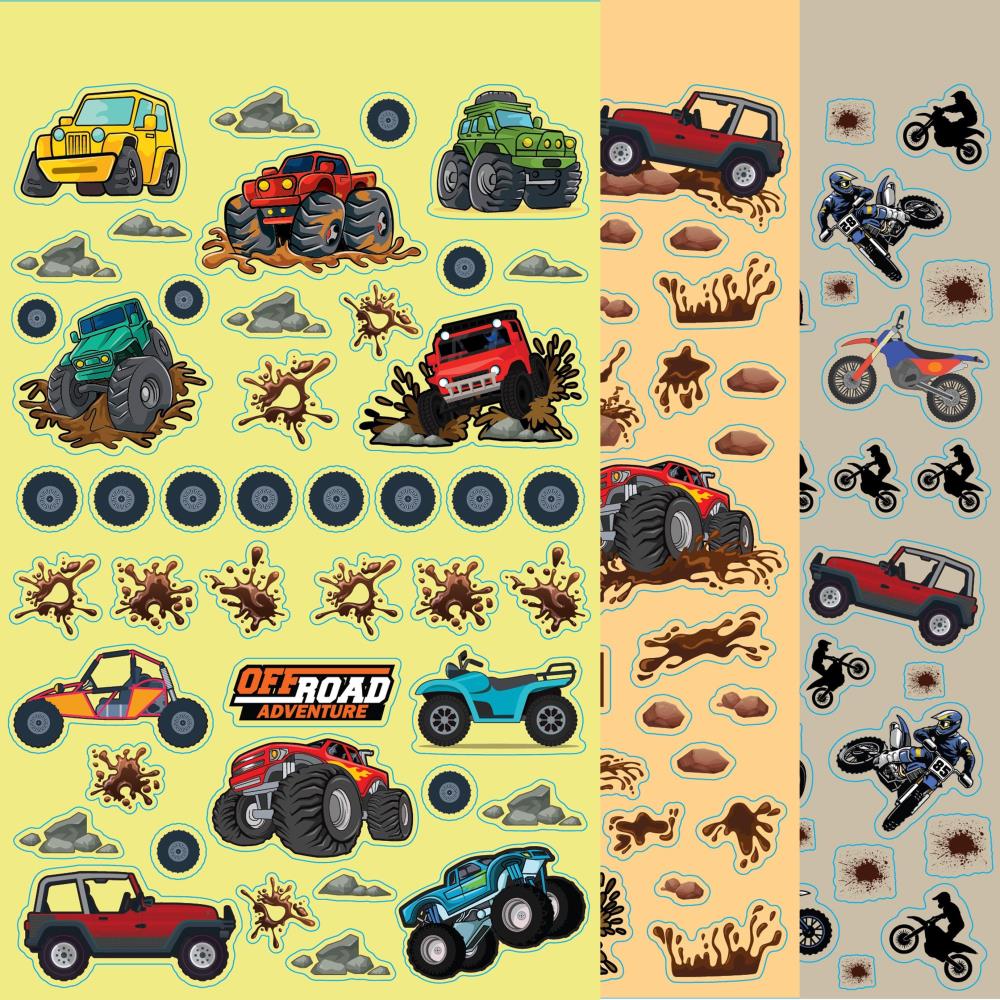Sticker book - Stickers - Off Road Adventures