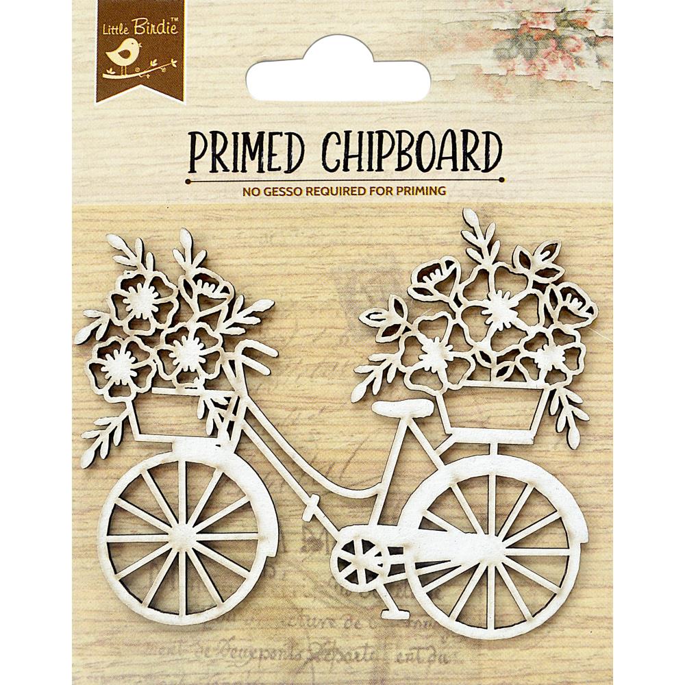 Little Birdie - Primed Chipboard - Floral Ride