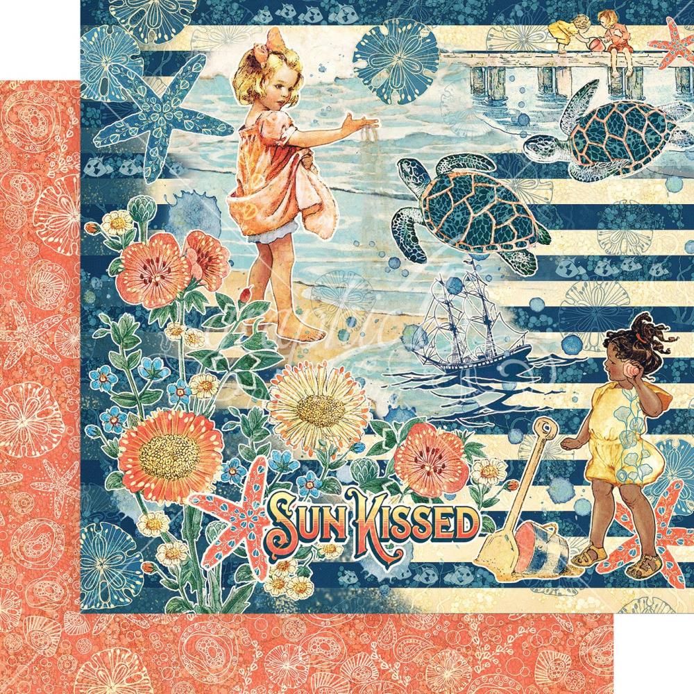 Graphic 45 - Sun Kissed - Collectors Edition - Paper Pad 8x8"