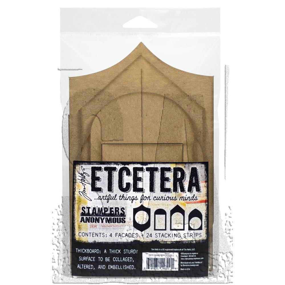 Tim Holtz - Etcetera - Chipboard - Facades