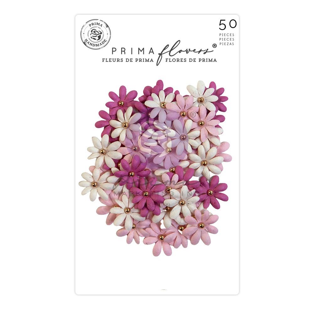 Prima - Avec Amour - Mulberry Paper Flowers - Endearing Notes
