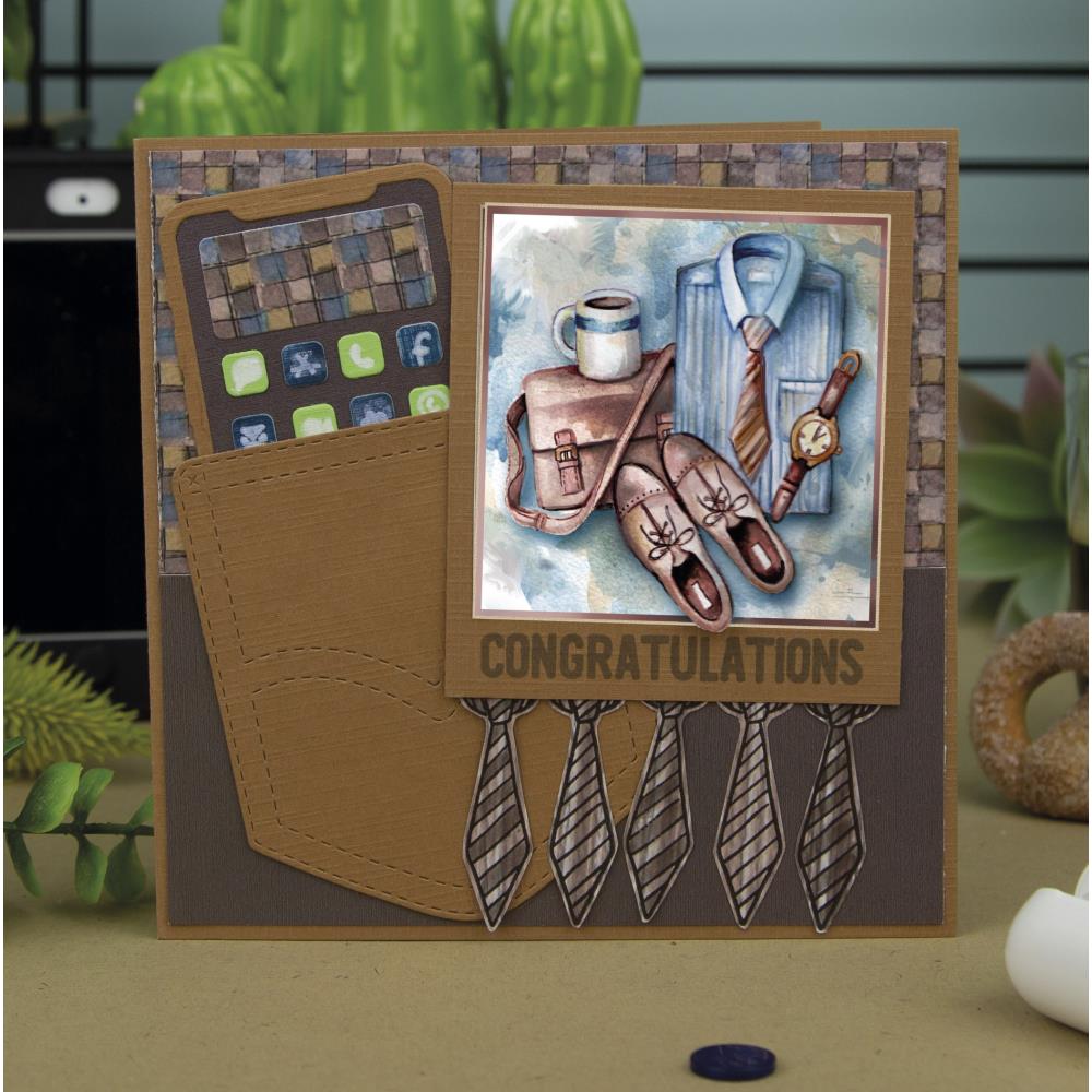 Yvonne Creations - Dies - Men in Style - Pockets