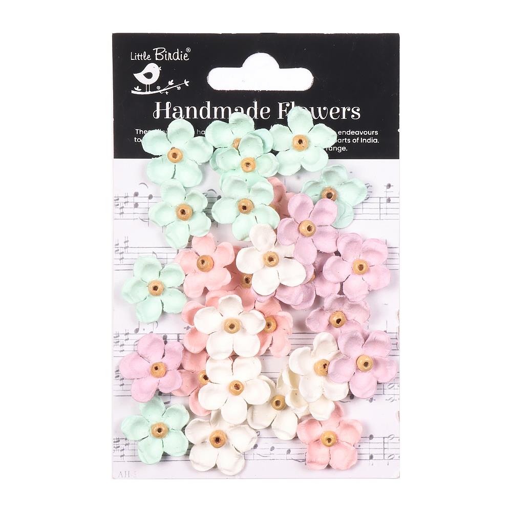 Little Birdie - Beaded flowers - Fairy Garden