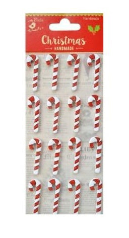 Little Birdie - Christmas Embelisment - Candy Cane