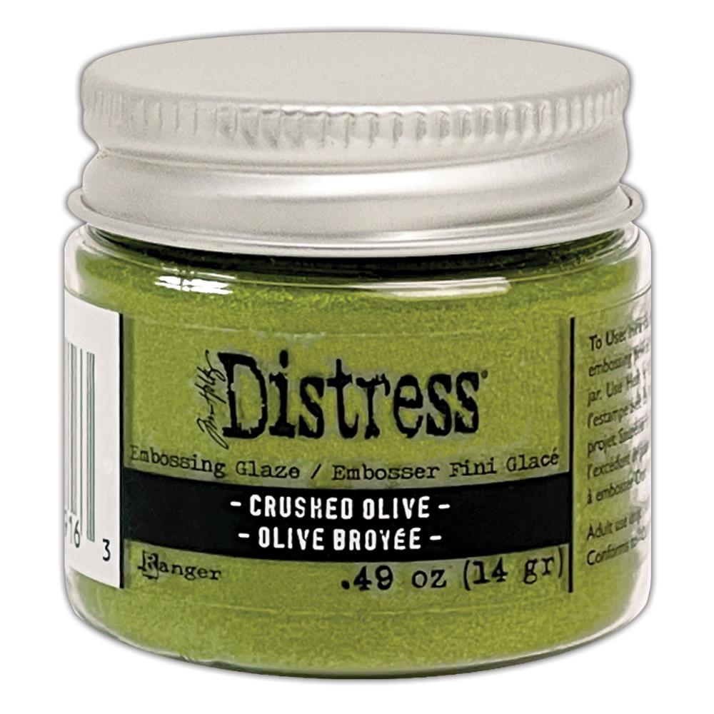 Tim Holtz - Distress Embossing Glaze - Chrused Olive - NY