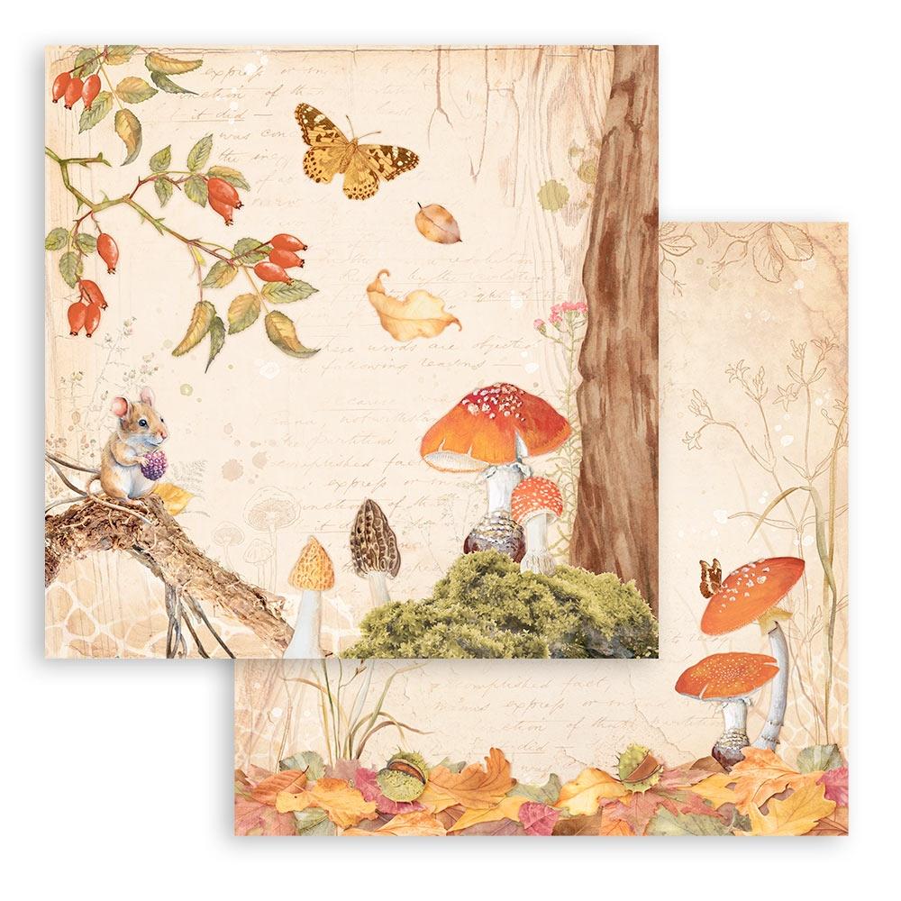 Stamperia  - Woodland - Paper Pad    12 x12"