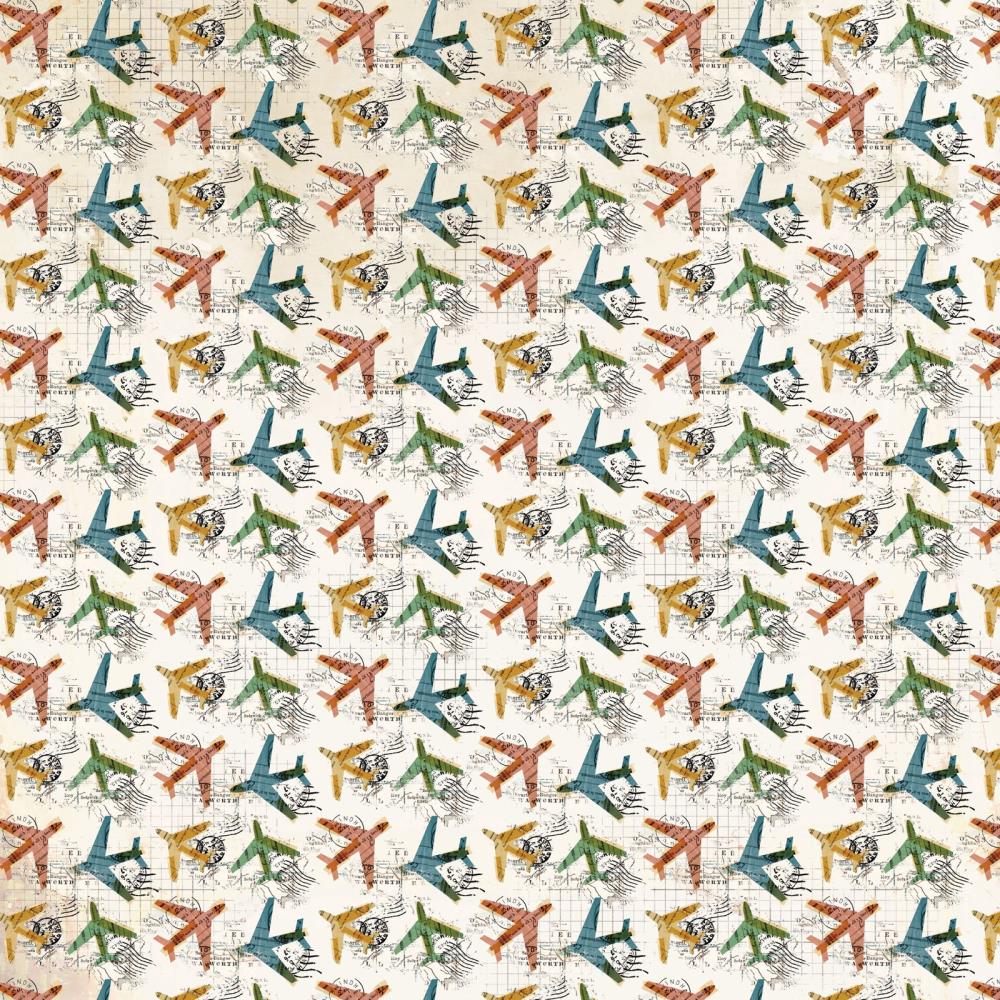 49 and Market - Wherever - Jetset - 12 x 12"