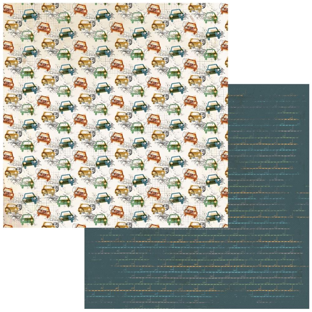 49 and Market - Wherever - Joyride - 12 x 12"