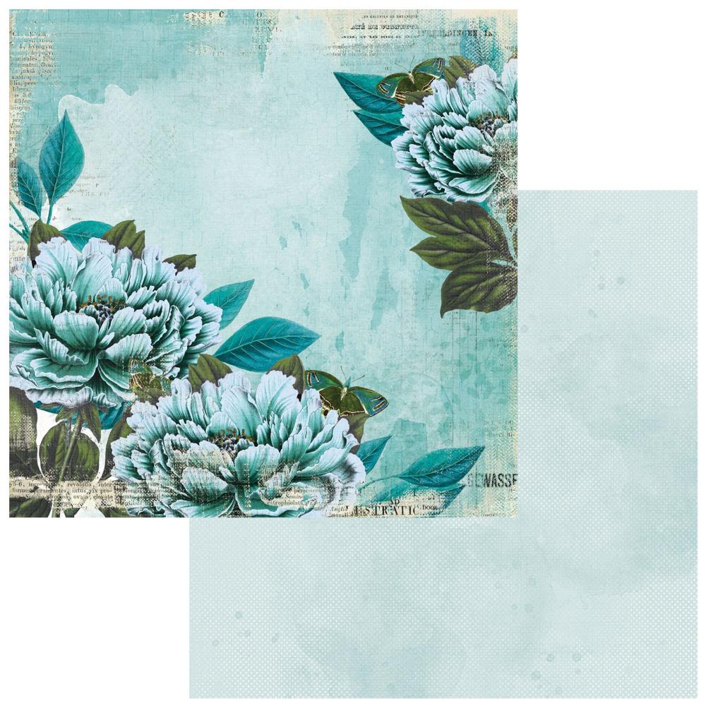 49 and Market - Color Swatch Teal  Collection - 12 x 12’’