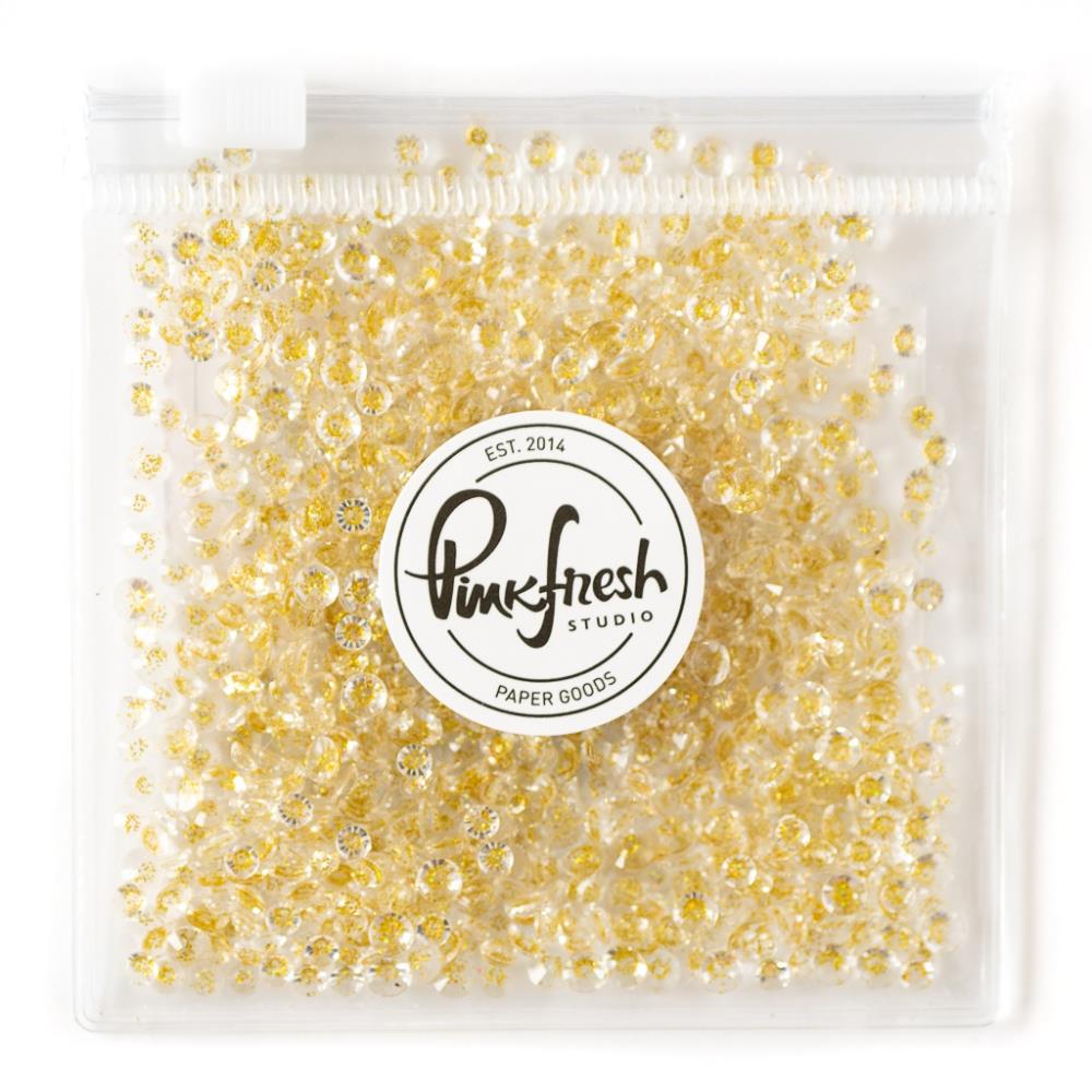 Pinkfresh -  Gems - Clear with gold dust