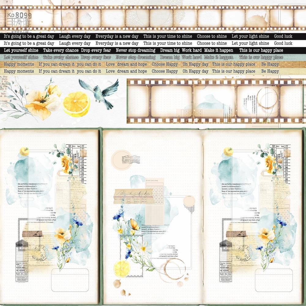 Asuka Studio - Good Life- Shine - Grateful - 12 x 12"