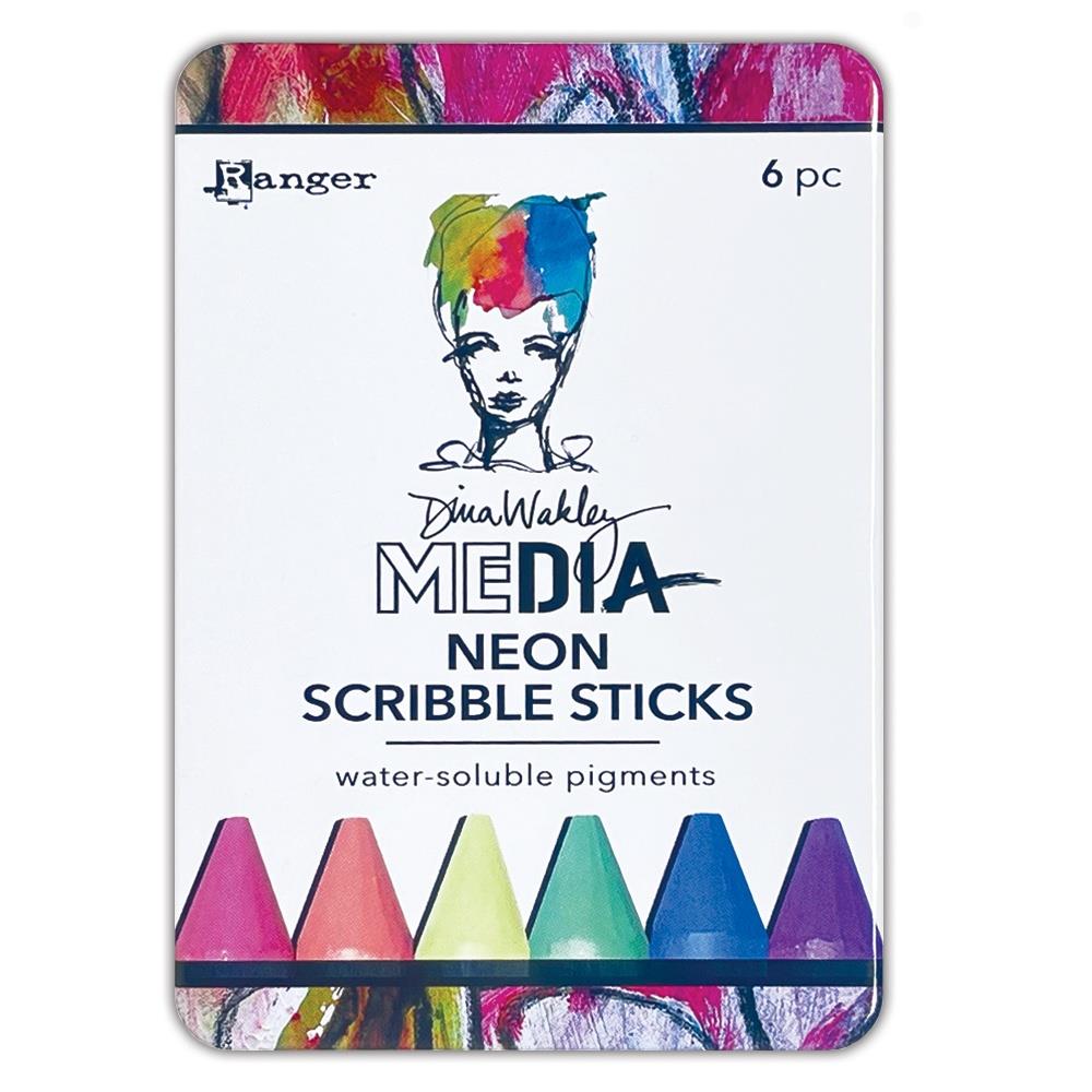 Dina Wakley Media - Neon Scribble Sticks