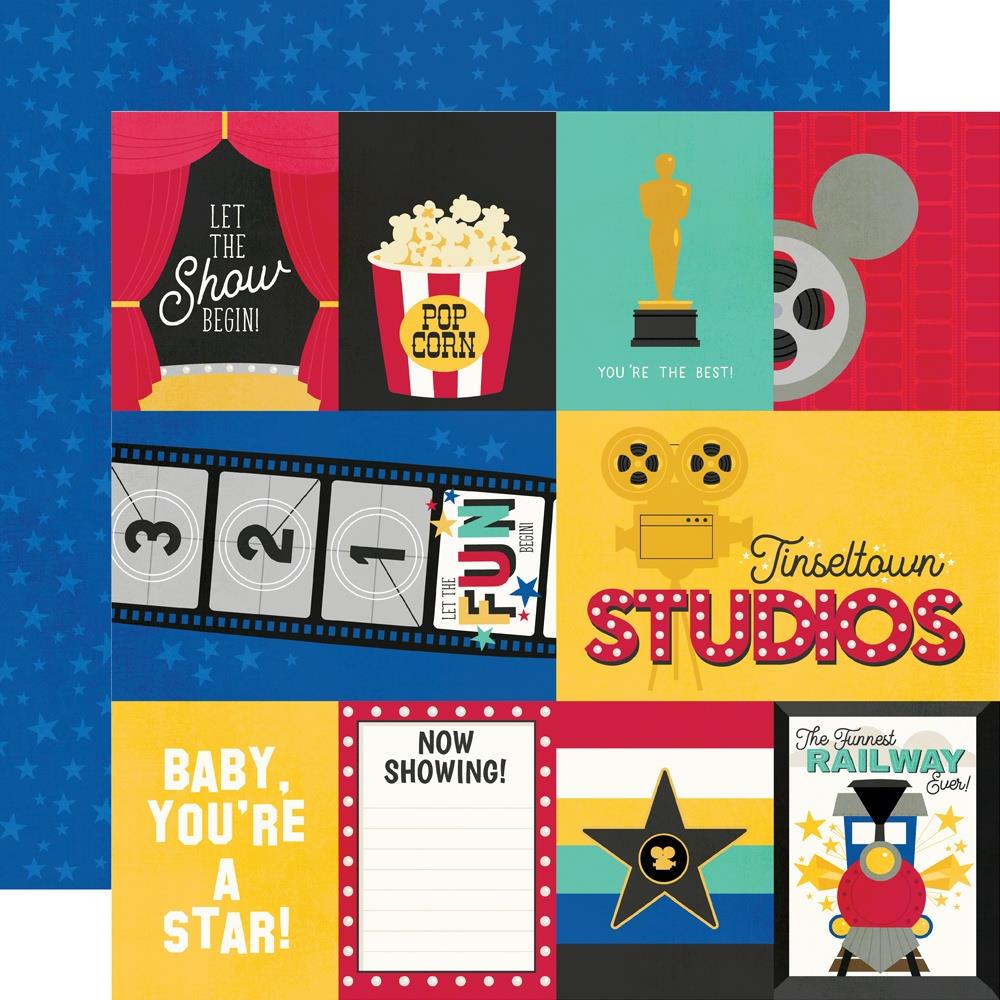 Simple Stories - Say cheese Tinseltown - Collection Kit  - 12 x 12"