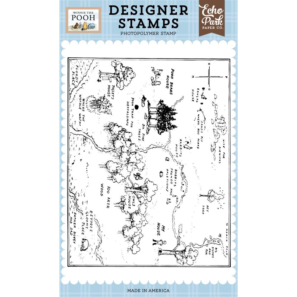 Echo Park - Winnie the Pooh - Hundred Acre Wood - Clear Stamp set