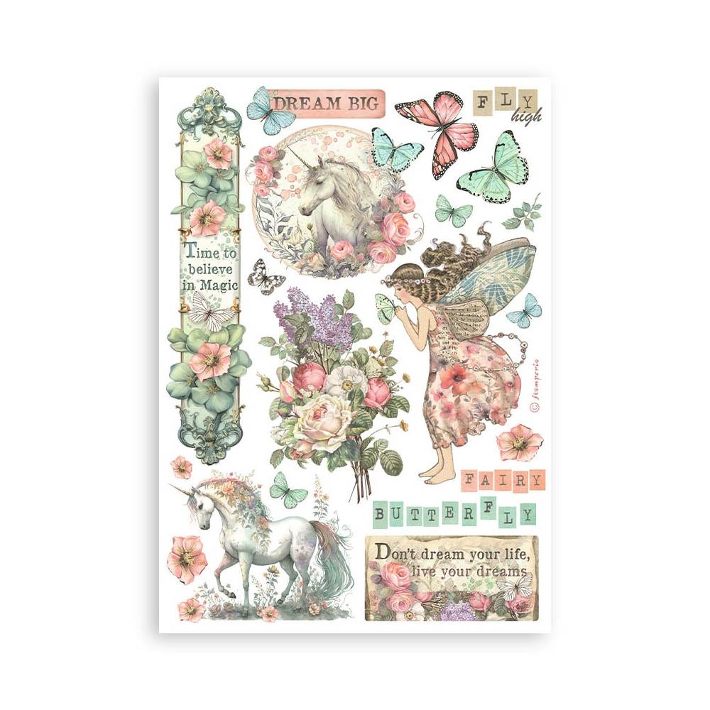 Stamperia - Wonderland - Washi Pad A5