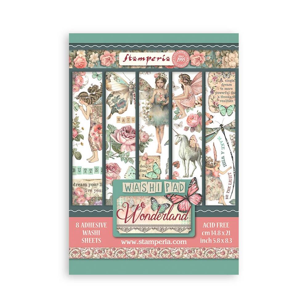 Stamperia - Wonderland - Washi Pad A5