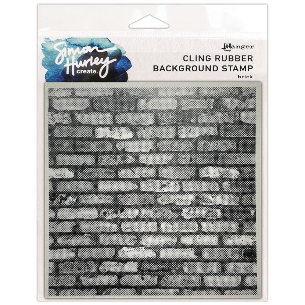 Simon Hurley - Cling Rubber Stamp - Brick