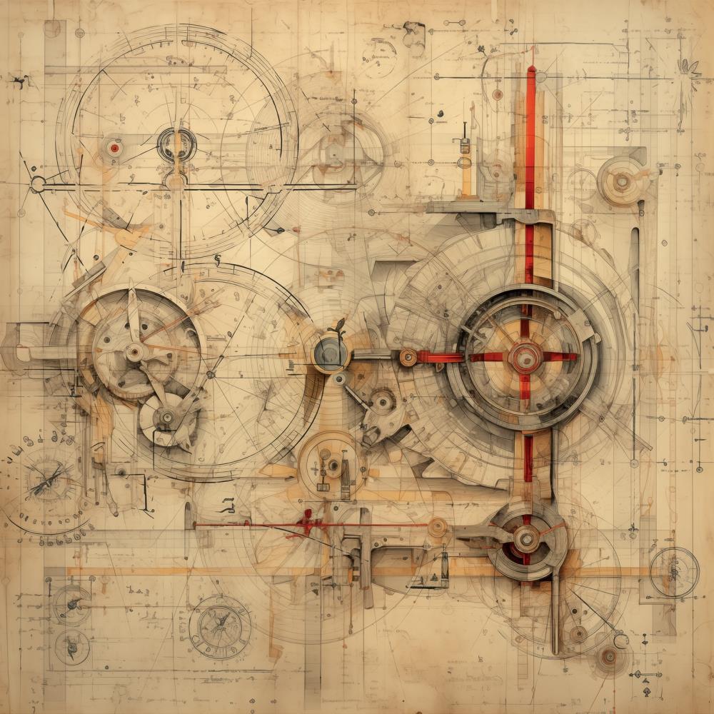 49 and Market - Rust & Revs - Discovery - 12 x 12"