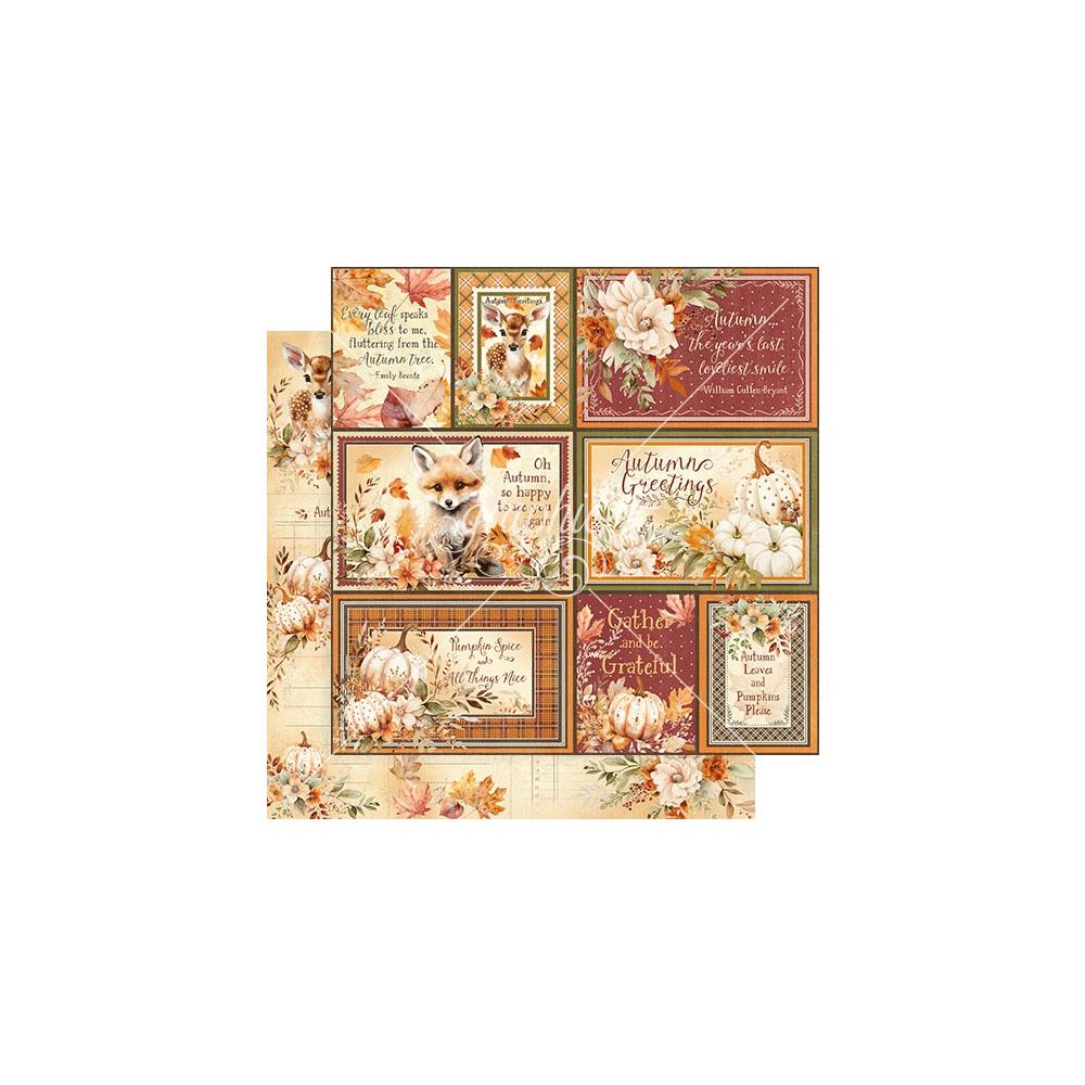 Graphic 45 - Autumn Greetings - Autumn Greetings - 12 x 12"