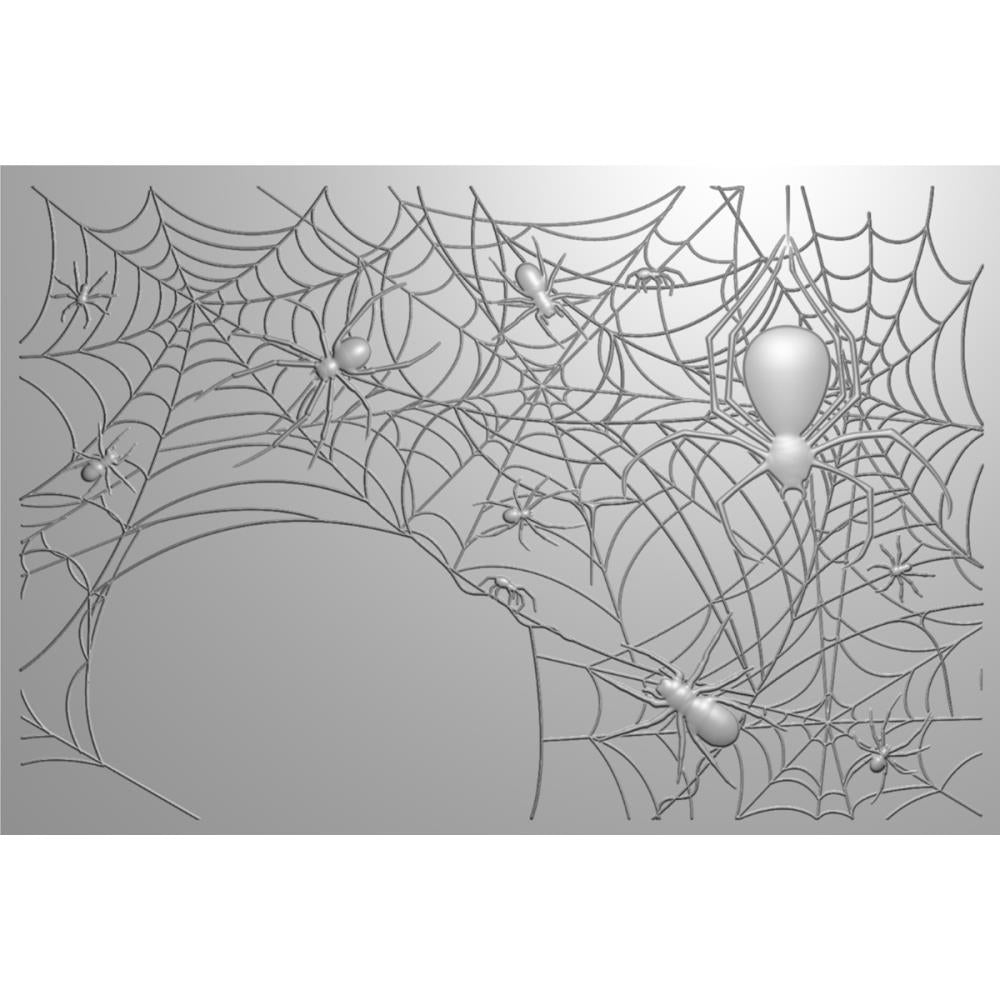Crafters Companion - Embossing Folder - 3D - Spooky Spider