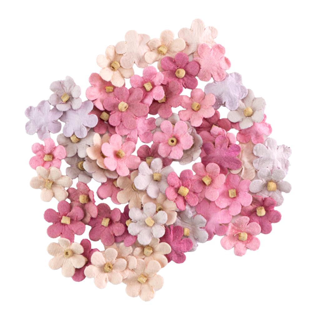 Little Birdie - Natalia - paper flowers - Vintage Pink