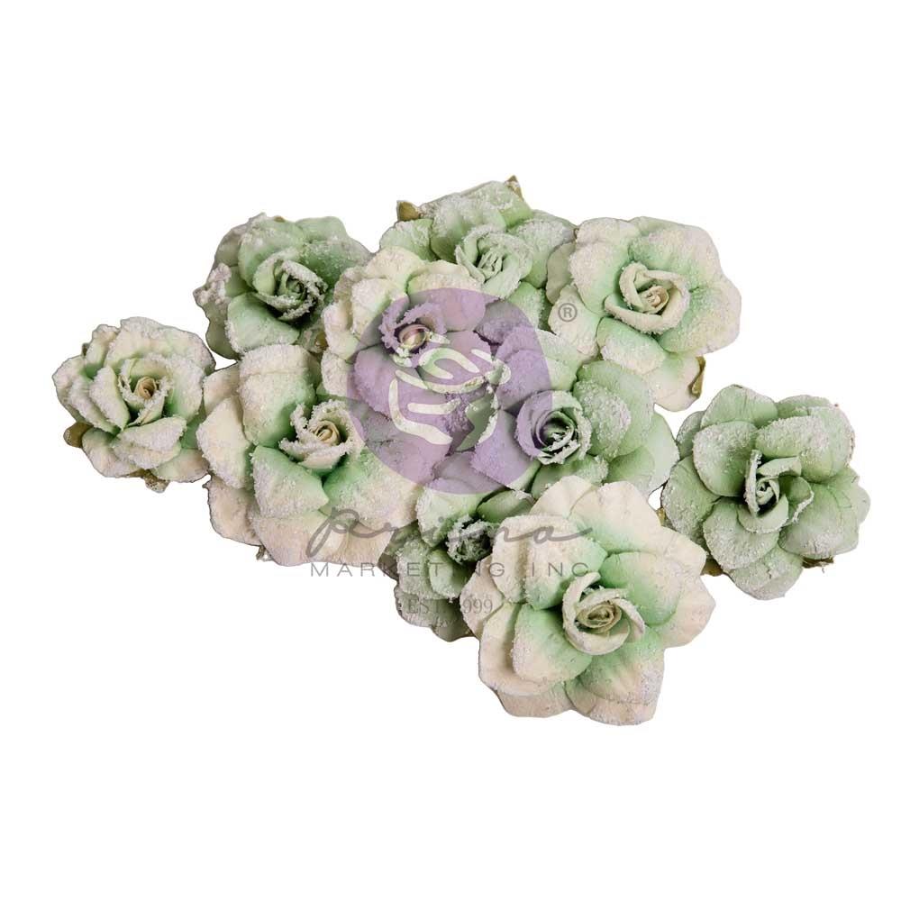 Prima - The home baker - Flowers - Mint Chip roses
