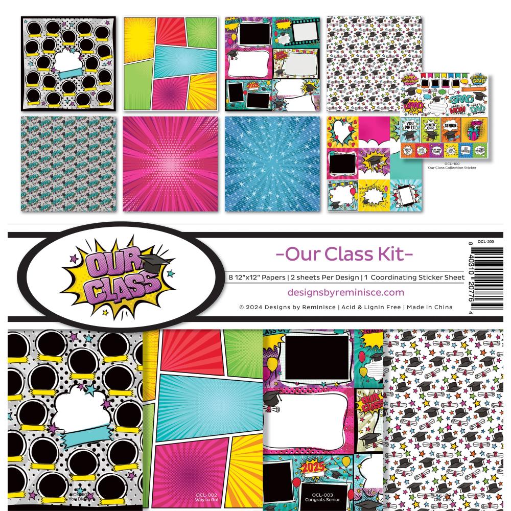 Reminisce - Our Class - Collection Kit  - 12x12"