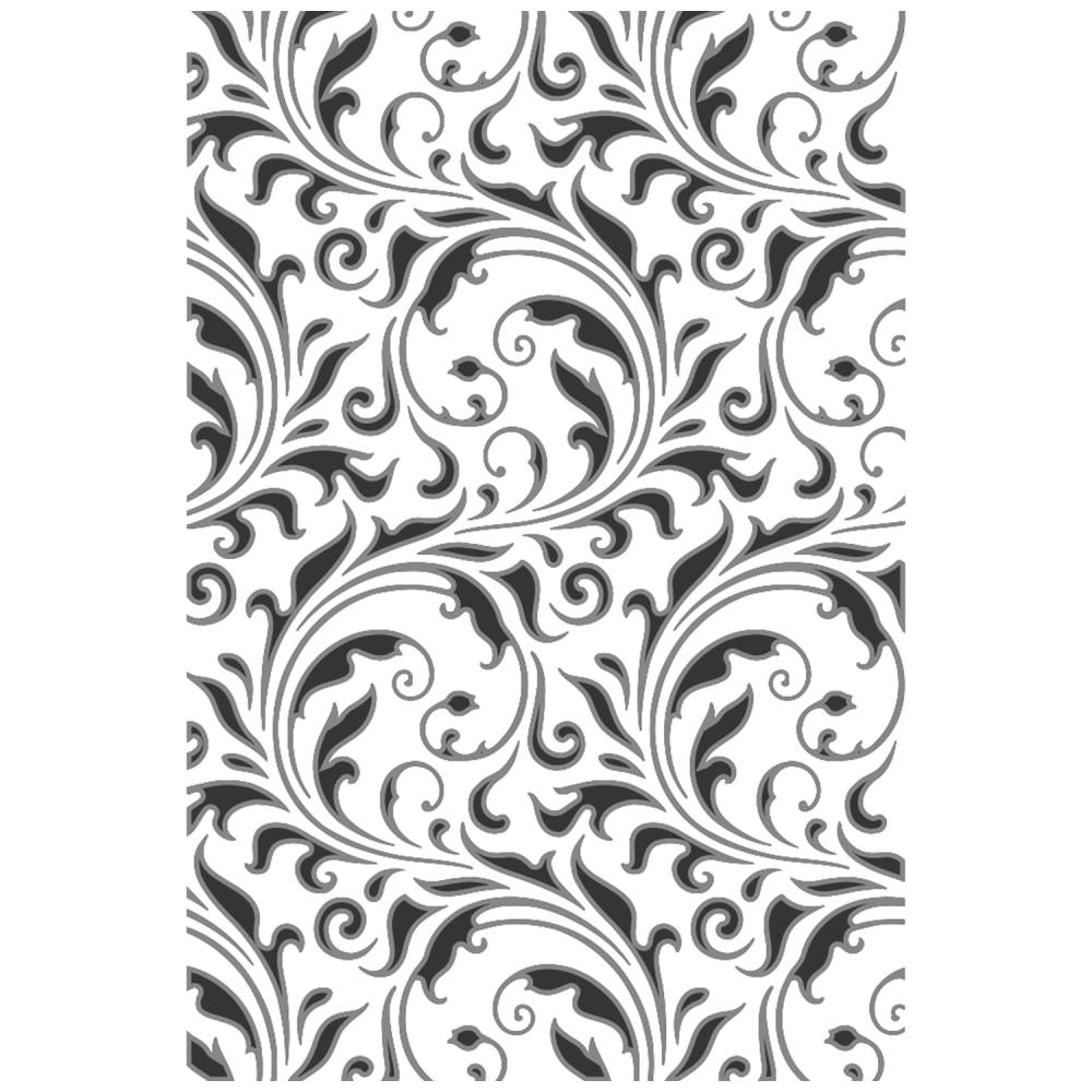 Tim Holtz - Embossing Folder - Multi-level - Vault Flourish