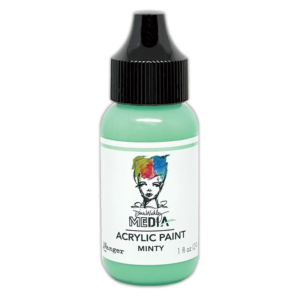 Ranger - Dina Wakley Media Paints - Minty - 1oz