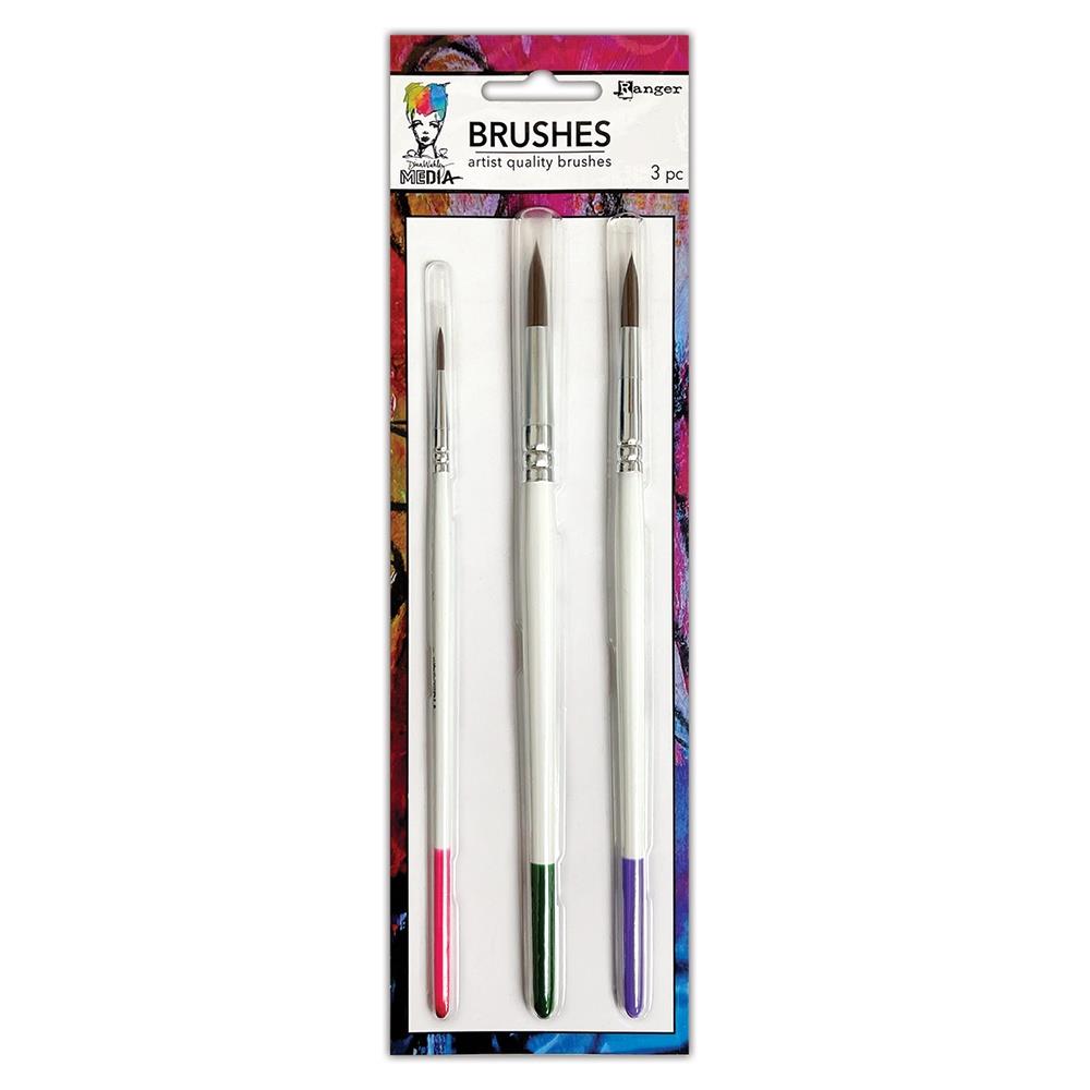 Ranger - Dina Wakley Media - Soft Bristle Brush Set