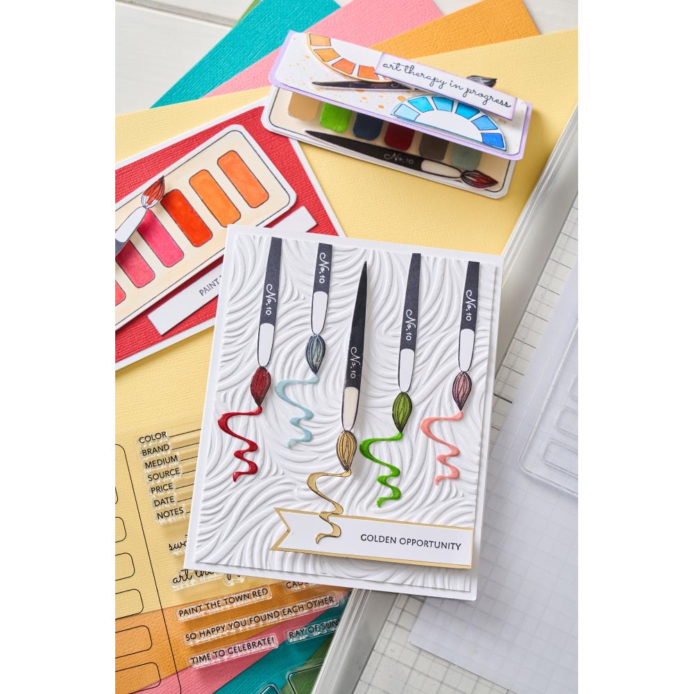 Sizzix - Eileen Hull - Clear stamps - Color Wheel