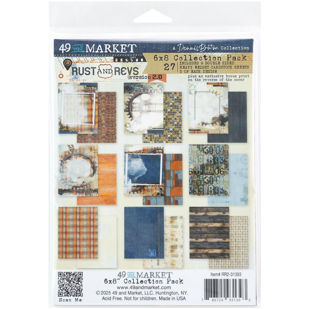 49 and Market -  Rust & Revs 2.0 - Collection pack - 6" x 8"