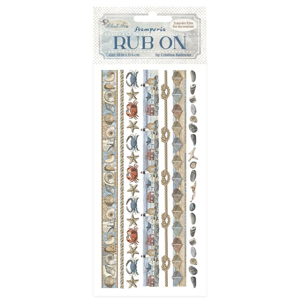 Stamperia - Rub Ons - Silent Sea - Stripes