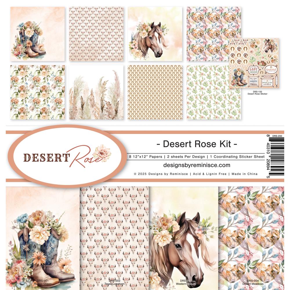 Reminisce - Desert Rose - Collection Kit  - 12x12"