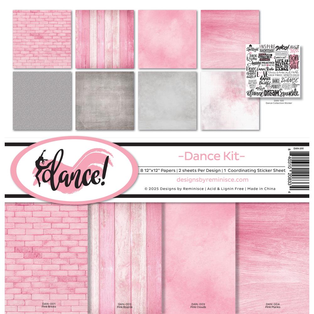 Reminisce - Dance - Collection Kit  - 12x12"