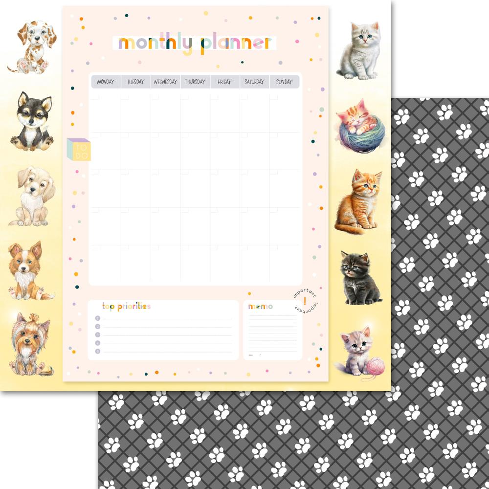 Asuka Studio - Memory Place - Pet Life Collection pack -  8 x 8"