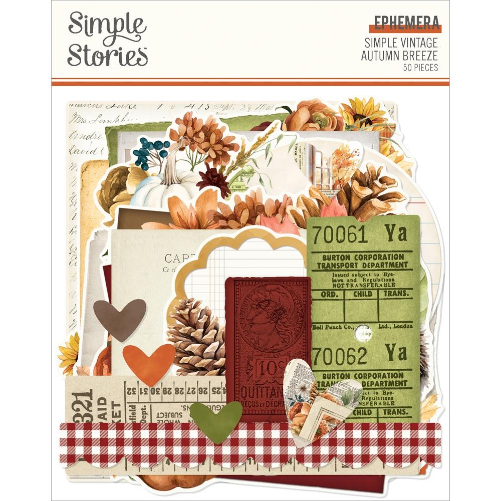Simple Stories - Autumn Breeze - Bits & Pieces - Ephemera