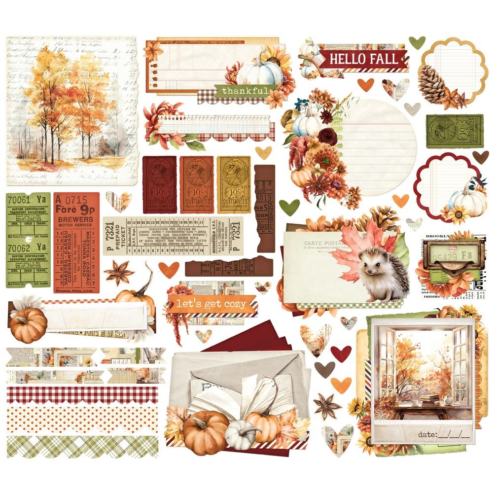 Simple Stories - Autumn Breeze - Bits & Pieces - Ephemera