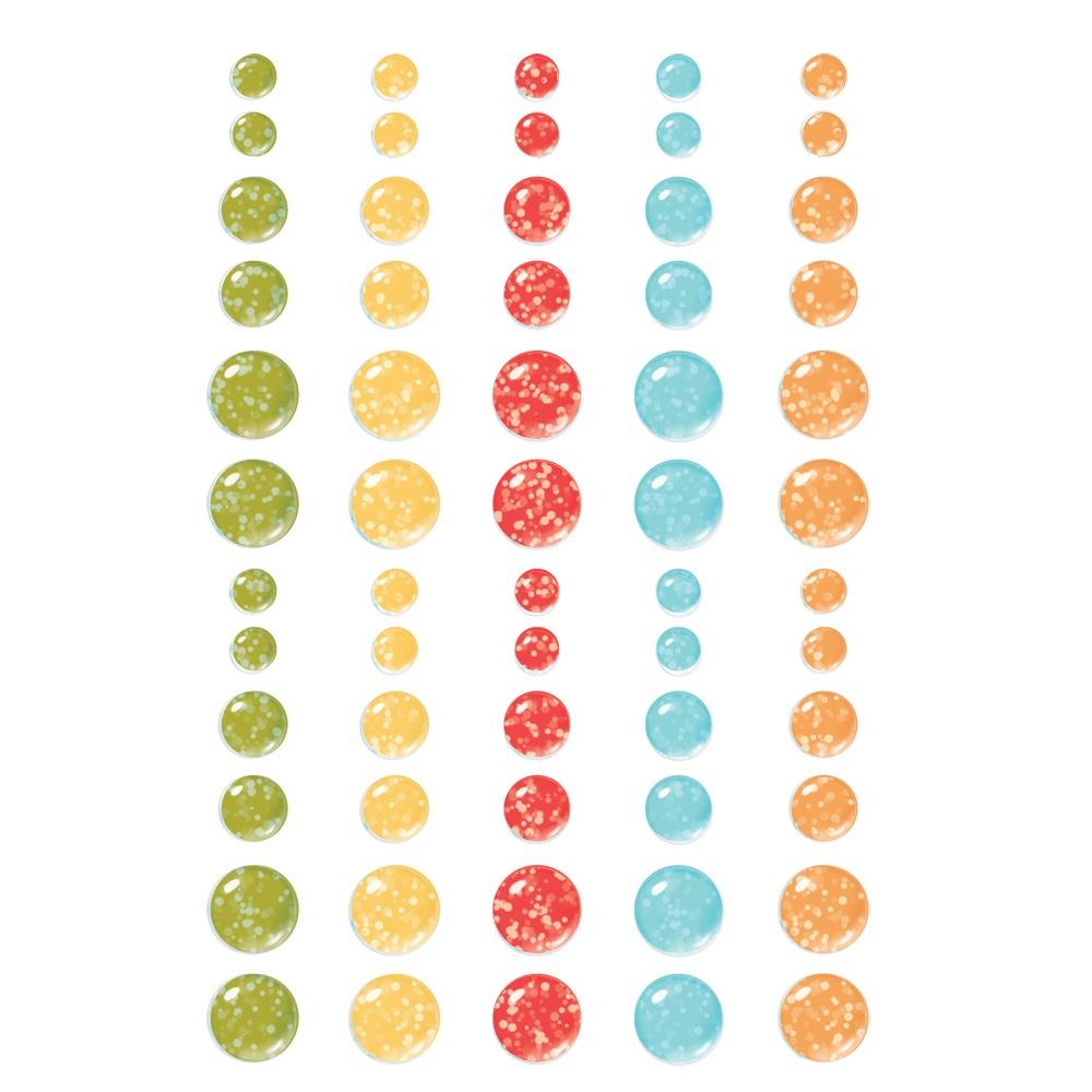 Simple Stories - Classic Pooh Birthday - Enamel Glitter Dots