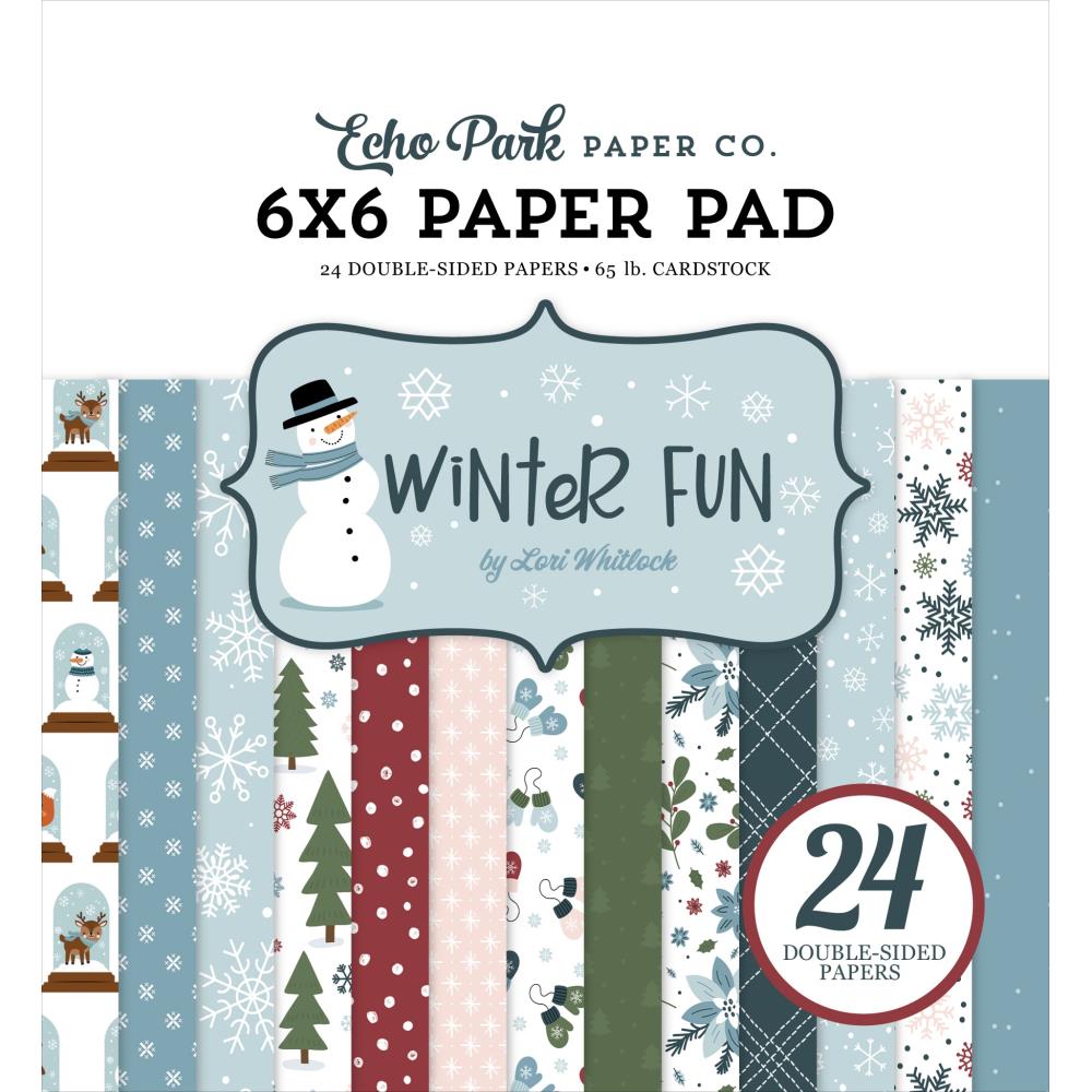 Echo Park - Winter Fun - 6x6 Paper Pad